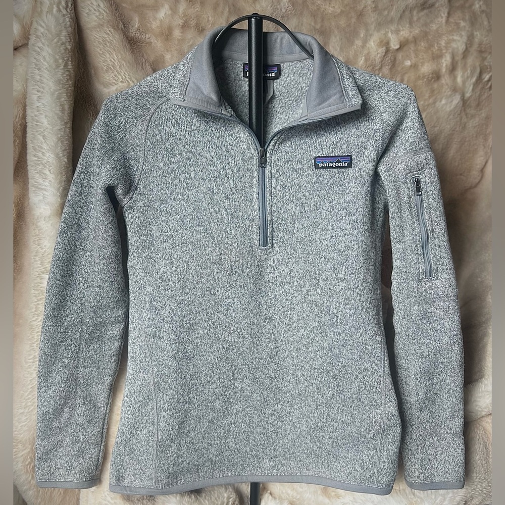 Patagonia Fleece Quarter-Zip Pullover Sweater